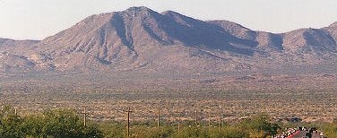 The Santa Catalina mountains, seen from the north side.  (c) McCain Photography 2006